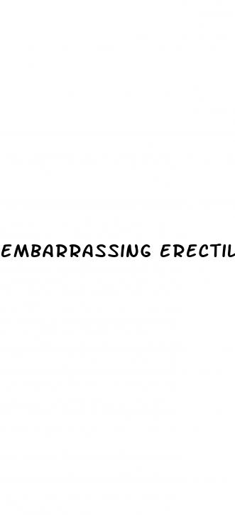 embarrassing erectile dysfunction stories