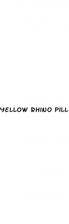 yellow rhino pill