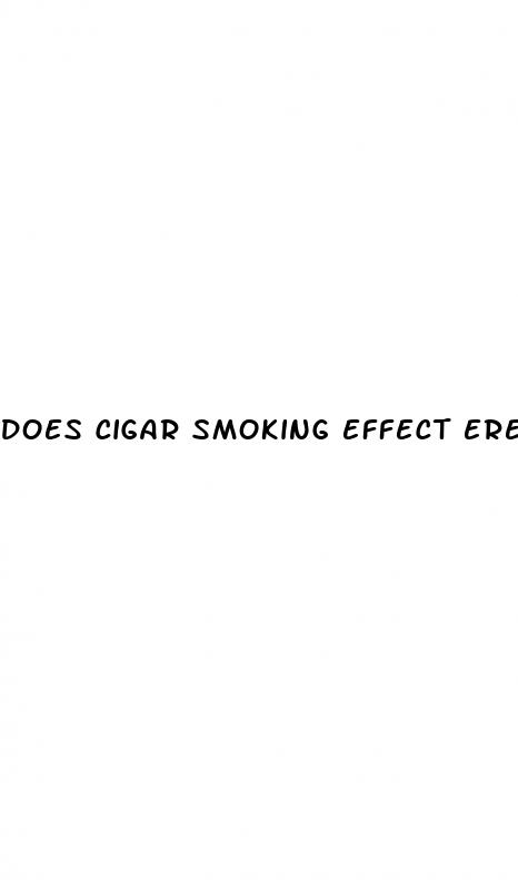 does cigar smoking effect erectile dysfunction