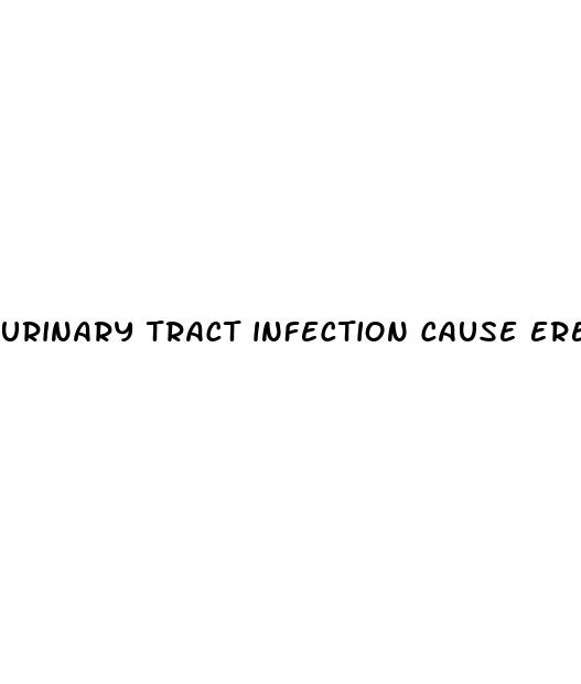 urinary tract infection cause erectile dysfunction