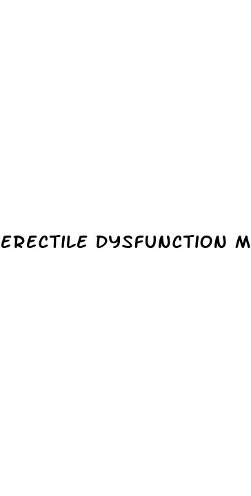 erectile dysfunction management guidelines