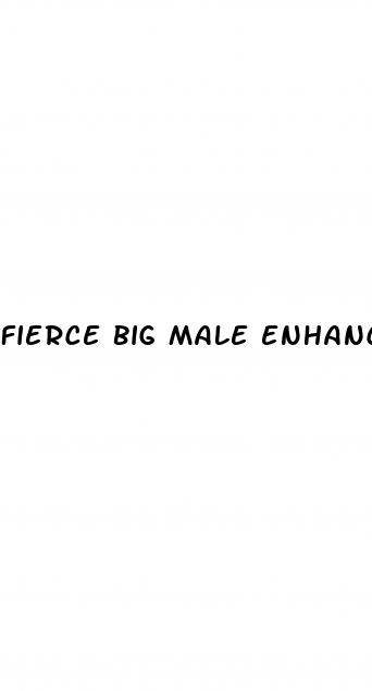 fierce big male enhancement reviews