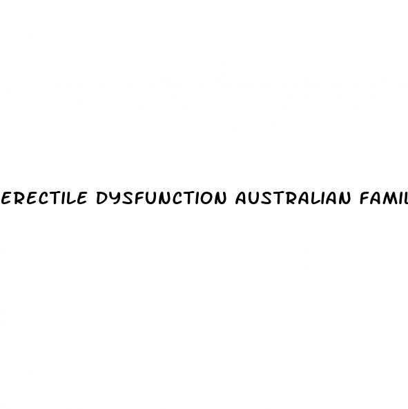 erectile dysfunction australian family physician