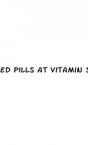 ed pills at vitamin shoppe