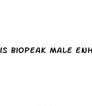 is biopeak male enhancement a scam