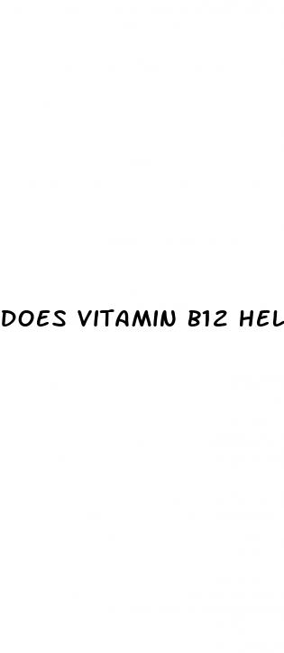 does vitamin b12 help erectile dysfunction