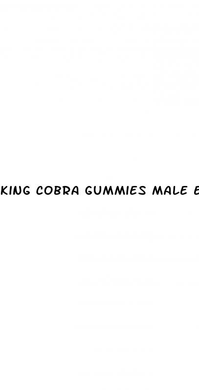 king cobra gummies male enhancement formula