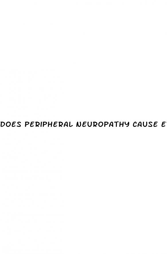 does peripheral neuropathy cause erectile dysfunction