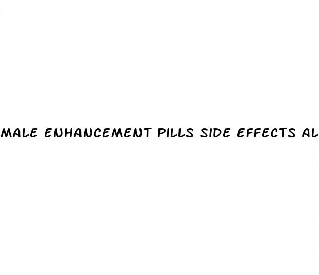 male enhancement pills side effects allergic reactions