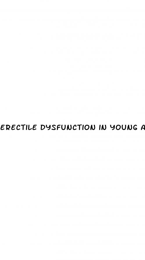 erectile dysfunction in young adults