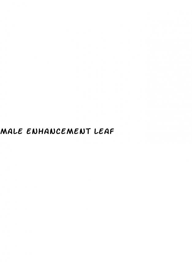 male enhancement leaf