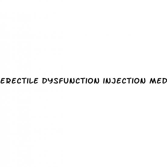 erectile dysfunction injection medication