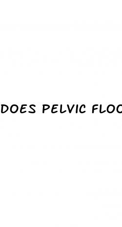 does pelvic floor help with erectile dysfunction