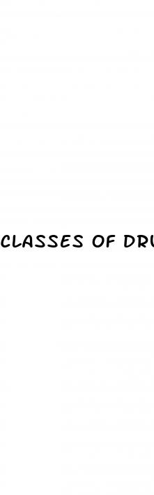 classes of drugs that cause erectile dysfunction