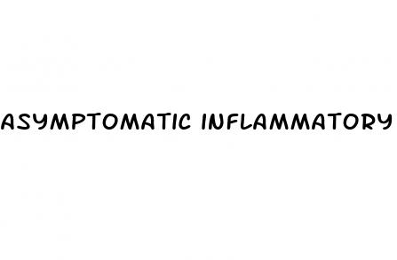 asymptomatic inflammatory prostatitis erectile dysfunction