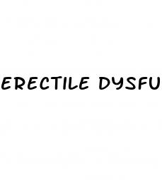 erectile dysfunction age population