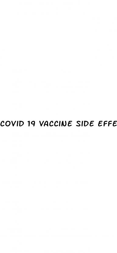 covid 19 vaccine side effects erectile dysfunction