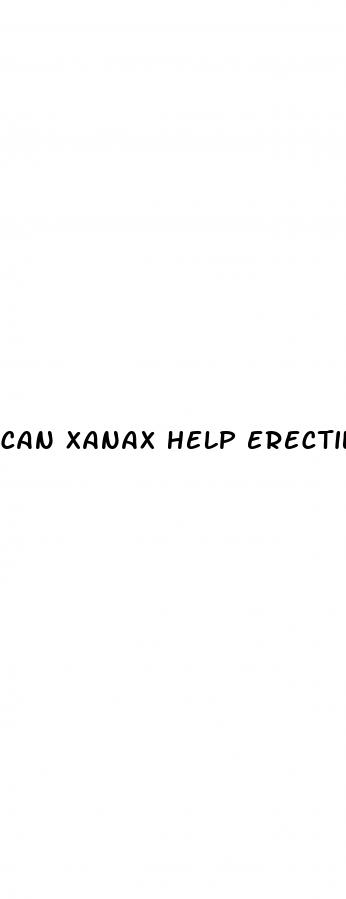 can xanax help erectile dysfunction