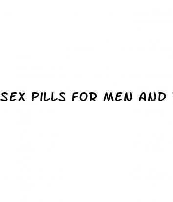 sex pills for men and women