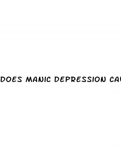 does manic depression cause erectile dysfunction