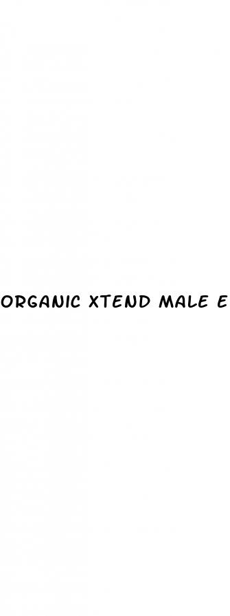 organic xtend male enhancement