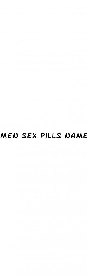 men sex pills name