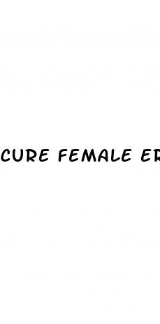 cure female erectile dysfunction