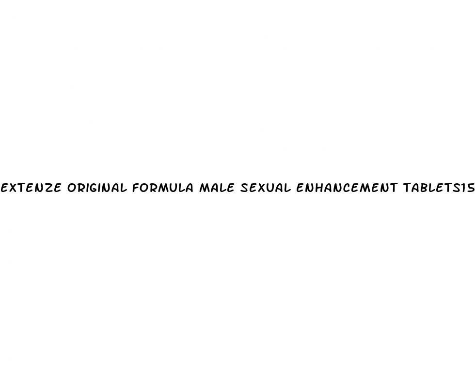 extenze original formula male sexual enhancement tablets15ea