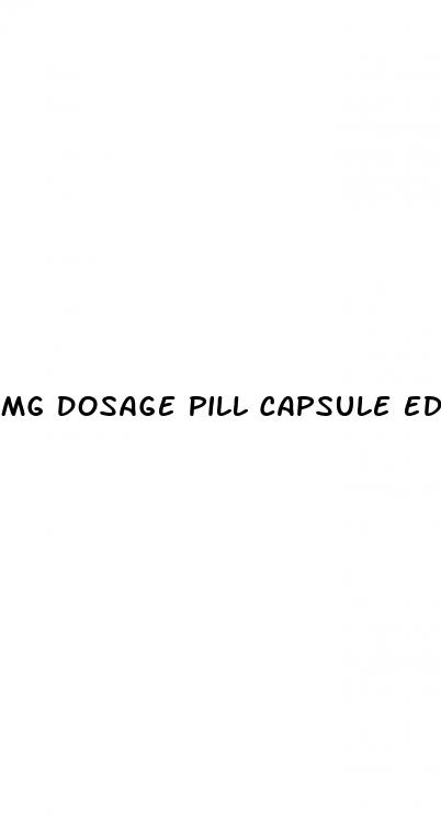 mg dosage pill capsule ed