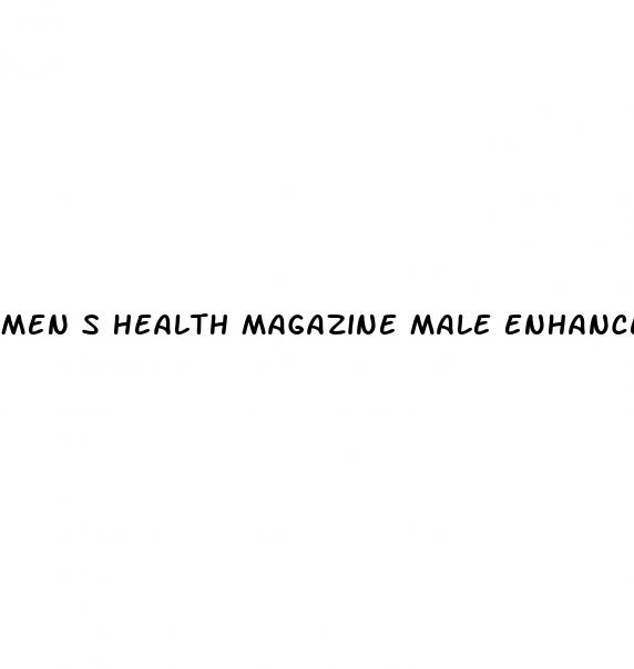 men s health magazine male enhancement