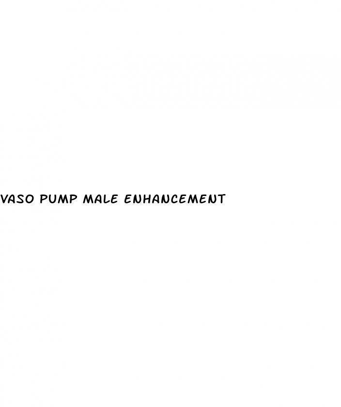 vaso pump male enhancement