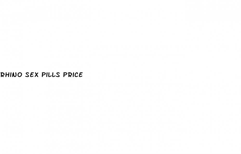 rhino sex pills price