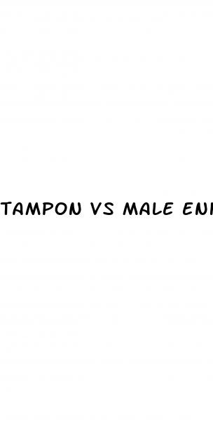 tampon vs male enhancement