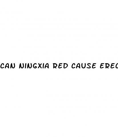 can ningxia red cause erectile dysfunction