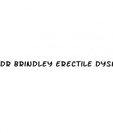 dr brindley erectile dysfunction