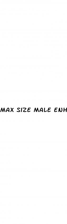 max size male enhancement gel reviews