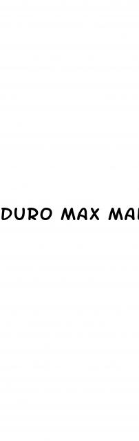 duro max male enhancement system