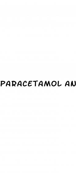 paracetamol and erectile dysfunction