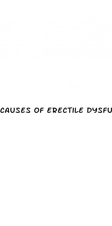 causes of erectile dysfunction pathophysiology