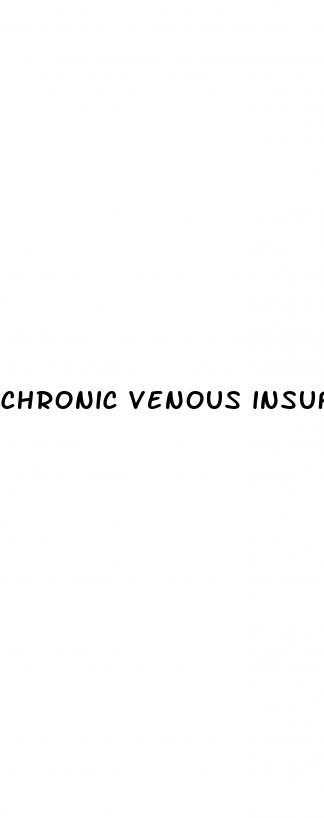 chronic venous insufficiency erectile dysfunction