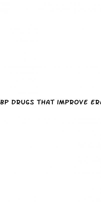 bp drugs that improve erectile dysfunction improvement