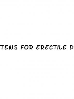 tens for erectile dysfunction