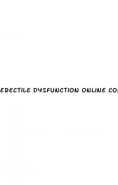 erectile dysfunction online consultation