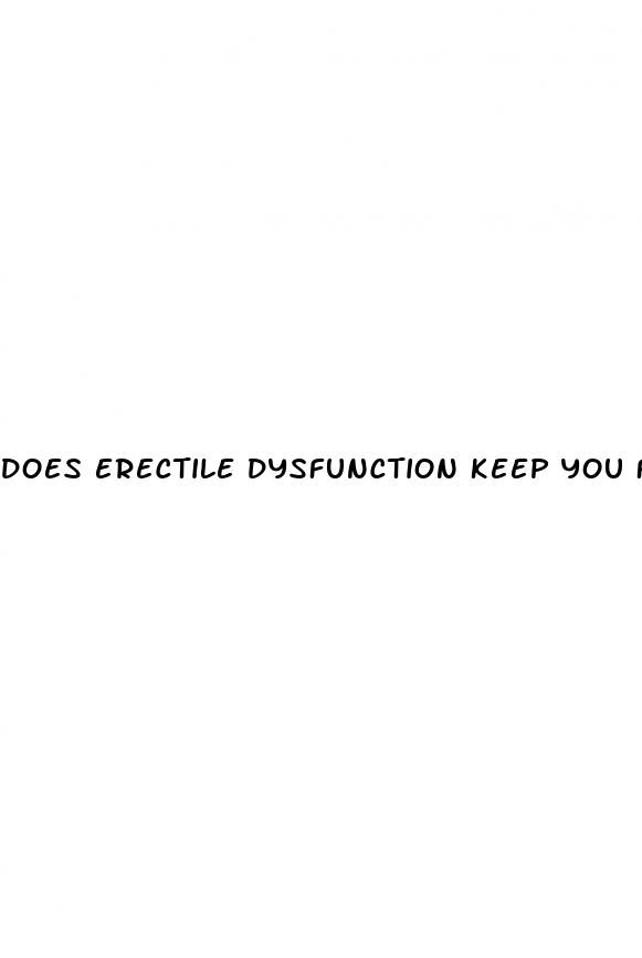 does erectile dysfunction keep you from having kids